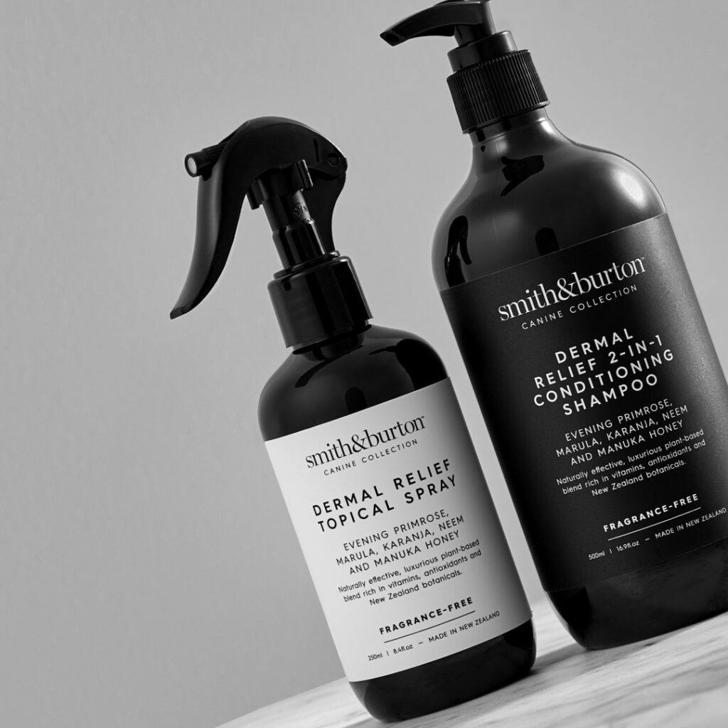 Spray topique dermo-réparateur naturel pour chien – Dermal Relief