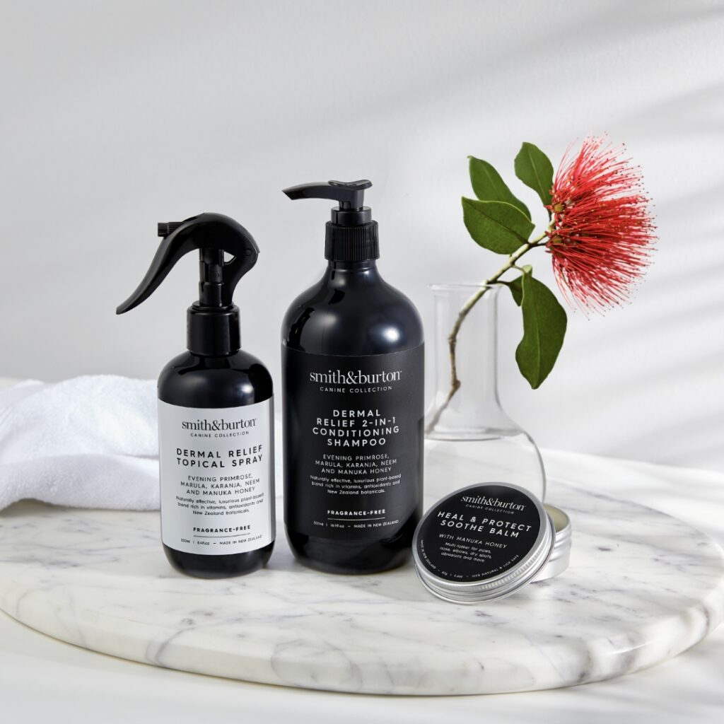 Spray topique dermo-réparateur naturel pour chien – Dermal Relief