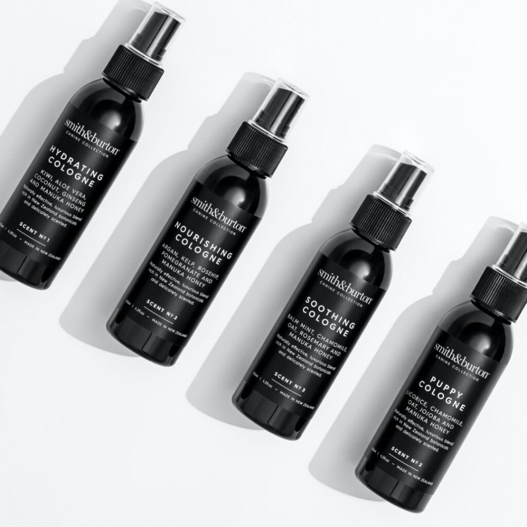 Spray cologne nourrissant naturel pour chien – finition et protection du pelage